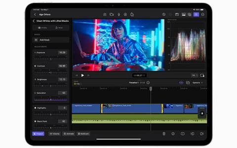Apple 宣布推出 iPad 版 Final Cut Pro 2 新功能一览