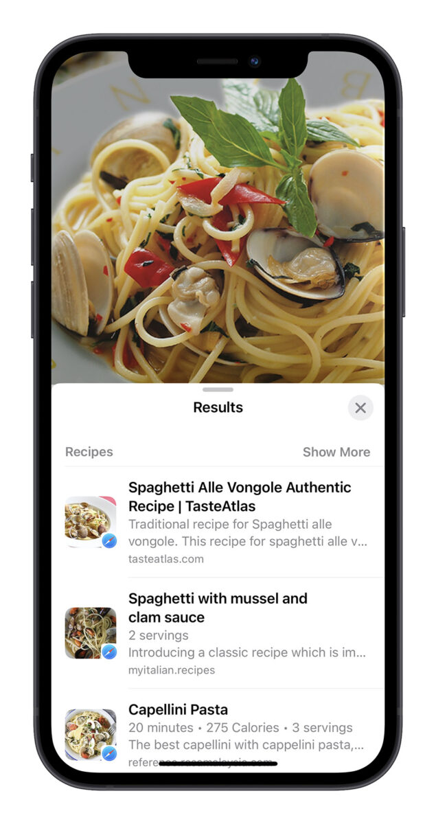 iPhone 图像查询进阶功能怎么用？还可以从料理查食谱、辨识符号 第14张
