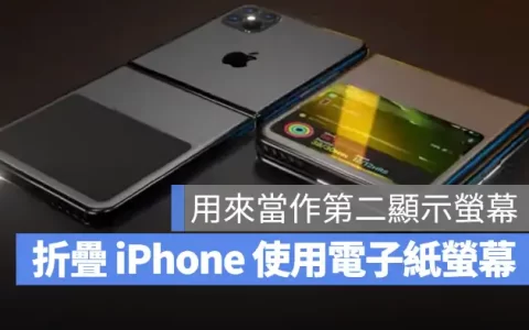 折叠iPhone、Mac 将会使用上电子纸屏幕，你知道这是什么东西吗？