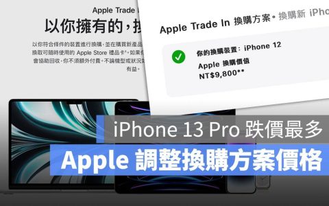 苹果换购方案 Trade In 价格再度调整,最新换购价格看这里