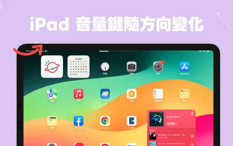 iPad 音量键相反?如何开启或关闭 iPad 动态音量按钮功能?完整教程