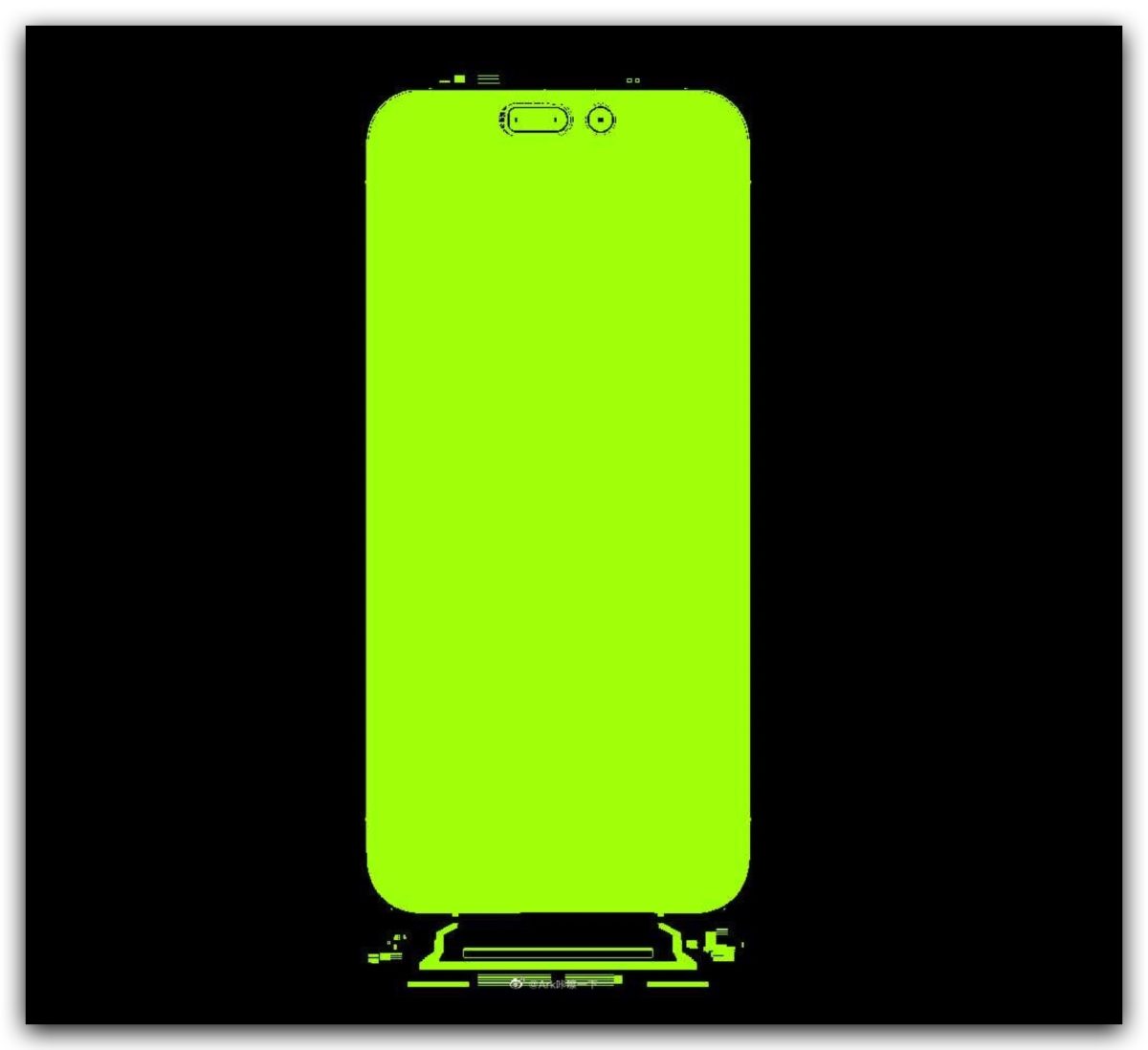 没了浏海的 iPhone 14 用起来是这种感觉，这 2 张实拍照你看的习惯吗？ 第2张