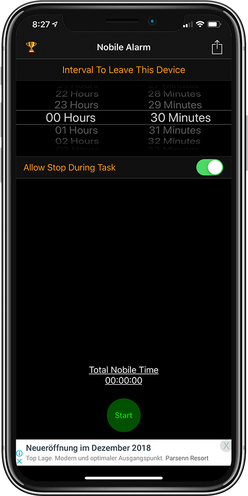 总是忍不住要玩手机？这款 App 让你一拿手机就铃声大作 第3张