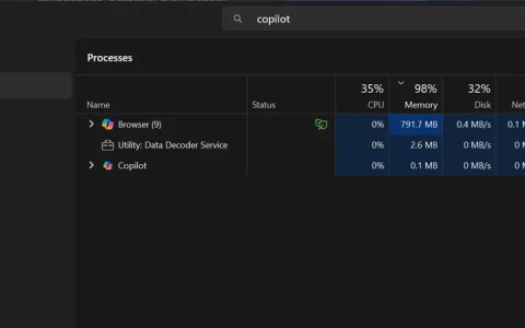 Windows 11 Copilot 可以帮你找出拖慢电脑的元凶,全新「PC Insights」新功能亮相
