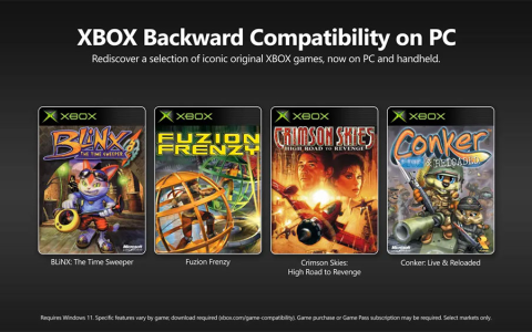 现在你可以在PC上玩一些Xbox Classic游戏